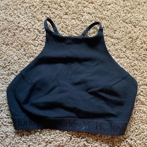 hurley swim top